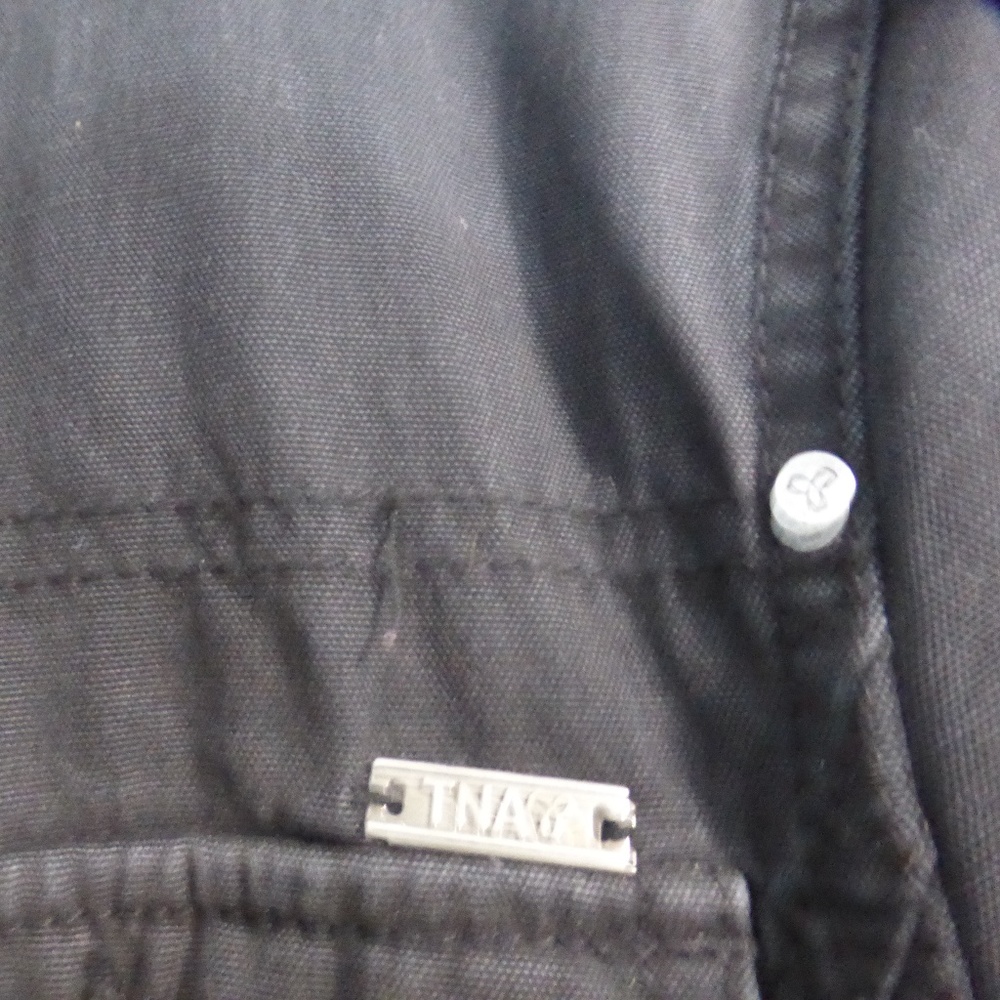 Aritzia TNA | small | Black Jacket With Fuzzy Faux Fur Lining - Picture 6 of 16